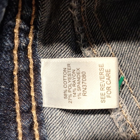 q Cato Stretch Wide Diamond Studded Legs Size 18WP - Picture 5 of 5